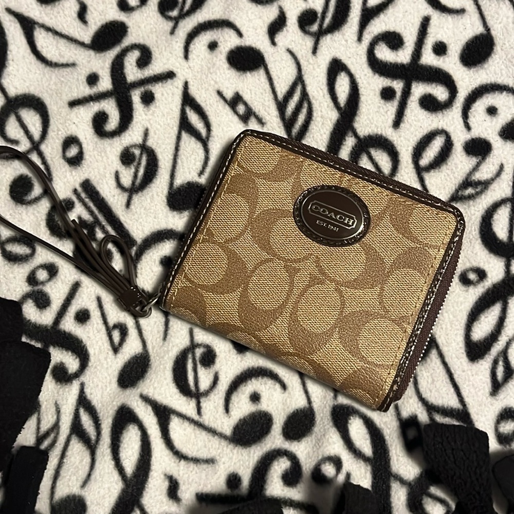 Coach wristlet